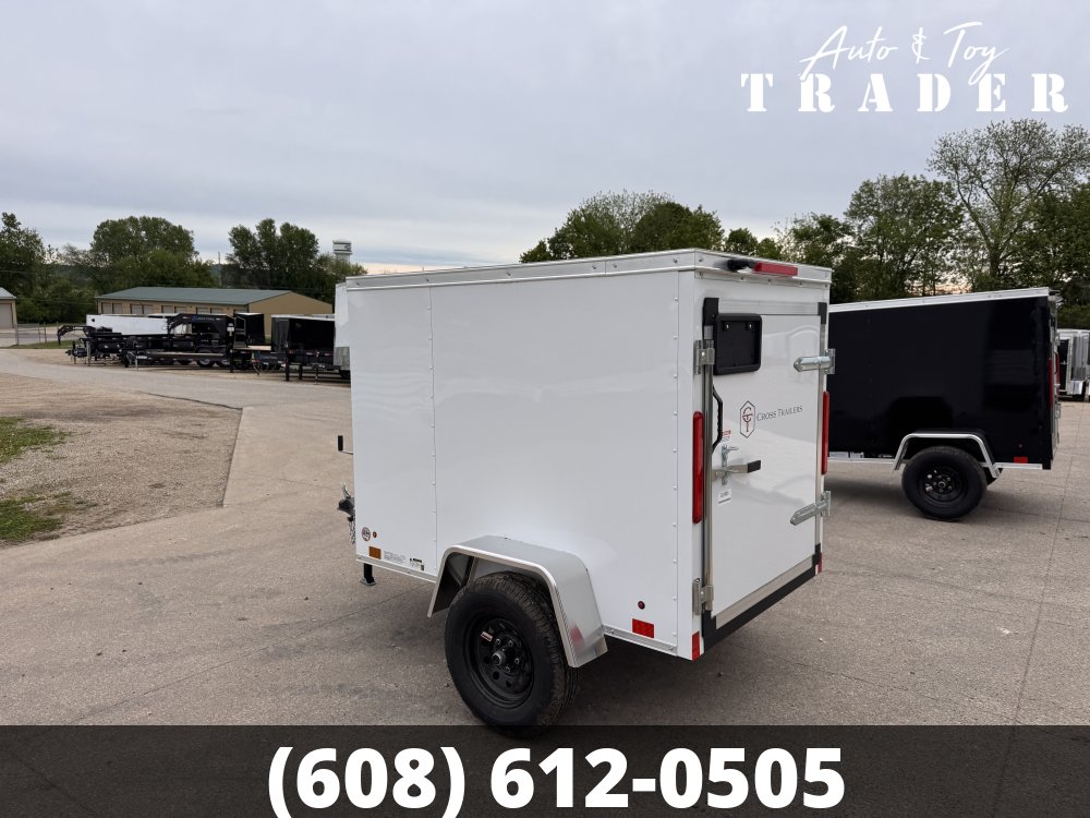 2026 Cross Trailers 4X6 Beta Cargo / Enclosed Trailer- HAIL
