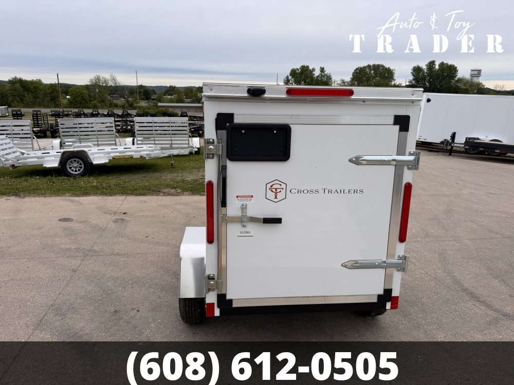 2026 Cross Trailers 4X6 Beta Cargo / Enclosed Trailer- HAIL