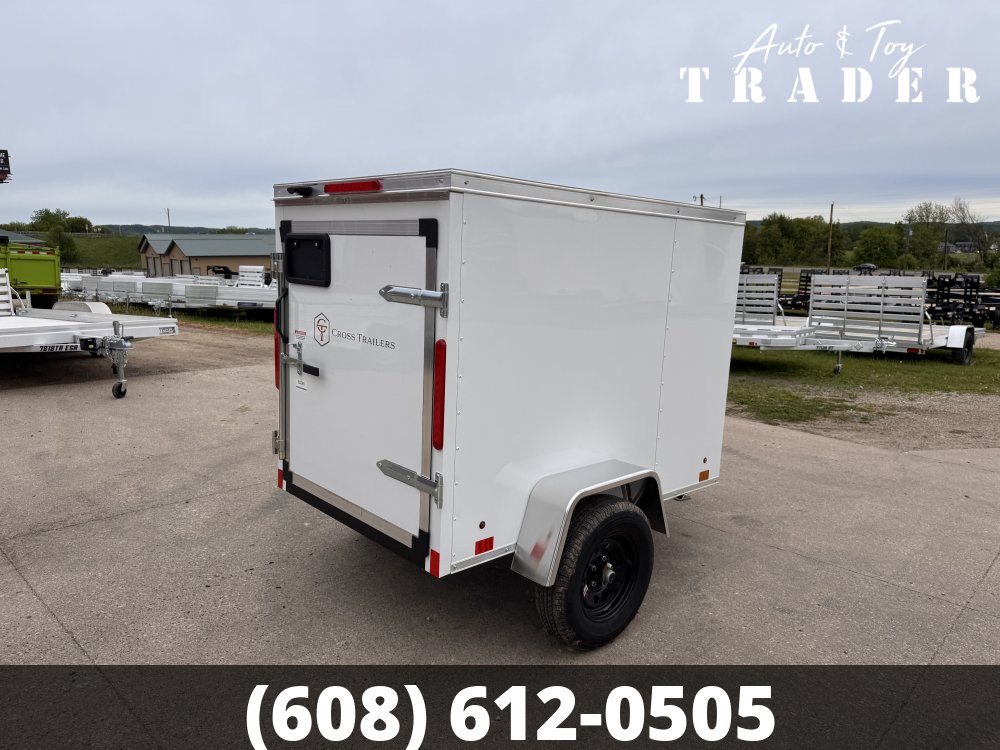 2026 Cross Trailers 4X6 Beta Cargo / Enclosed Trailer- HAIL