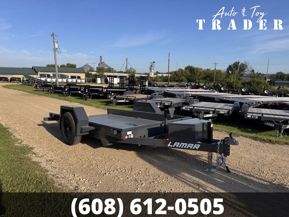 2027 Lamar 79X12 Scissor Hauler Tilt Equipment Trailer