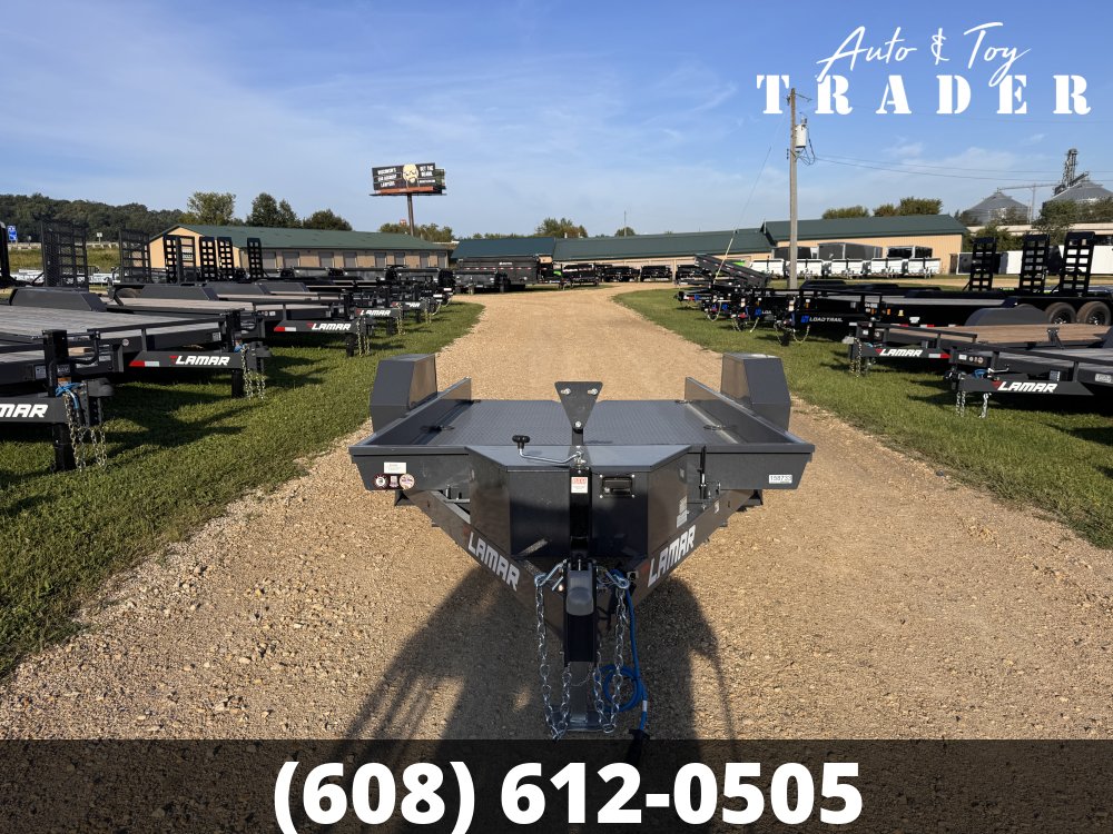 2027 Lamar 79X12 Scissor Hauler Tilt Equipment Trailer