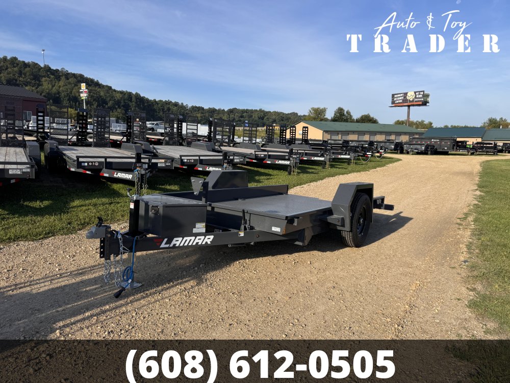 2027 Lamar 79X12 Scissor Hauler Tilt Equipment Trailer