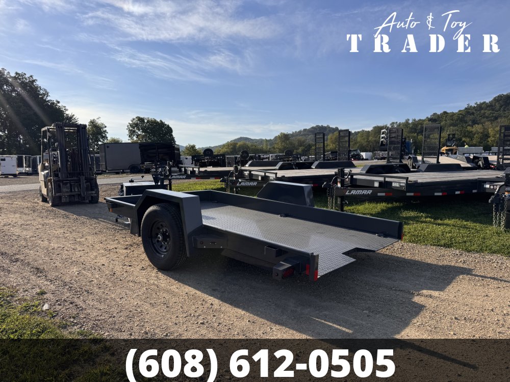 2027 Lamar 79X12 Scissor Hauler Tilt Equipment Trailer