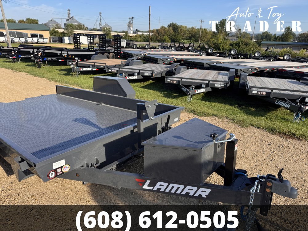 2027 Lamar 79X12 Scissor Hauler Tilt Equipment Trailer