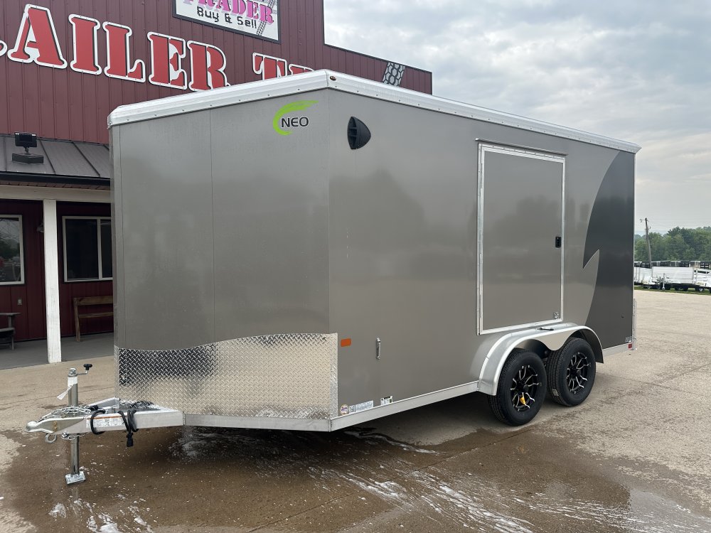 2026 NEO Trailers 7.5X14 Aluminum NAMR Cargo / Enclosed Trailer