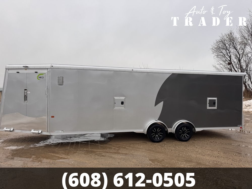 2026 NEO Trailers 7.5X29 Aluminum NASX Snowmobile Trailer