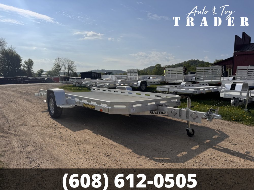 2027 Aluma 7814 Tilt Aluminum Utility Trailer