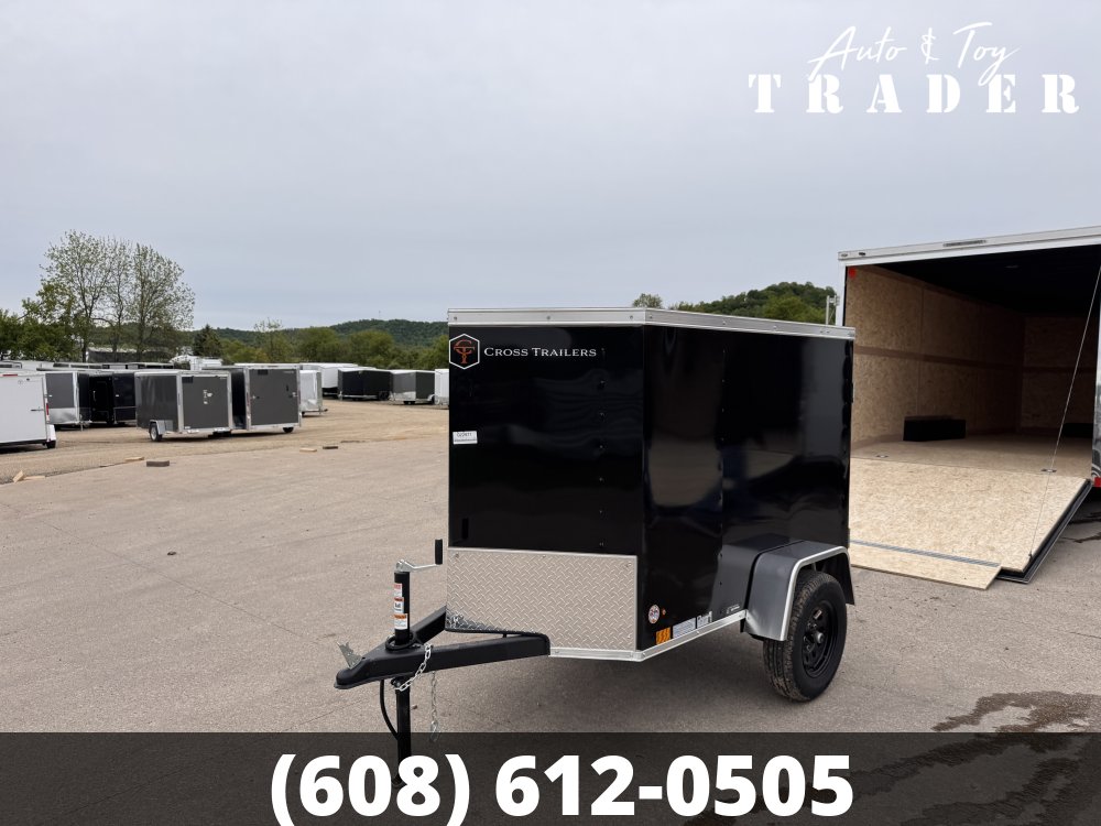 2026 Cross Trailers 4X6 Beta Cargo / Enclosed Trailer- HAIL
