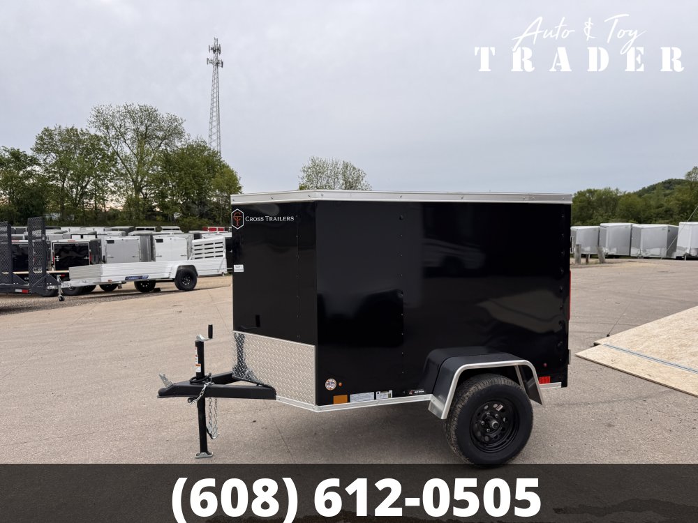 2026 Cross Trailers 4X6 Beta Cargo / Enclosed Trailer- HAIL