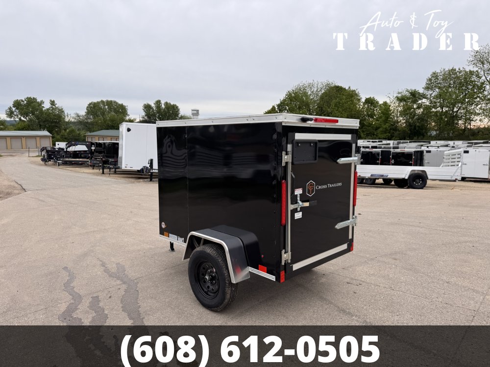 2026 Cross Trailers 4X6 Beta Cargo / Enclosed Trailer- HAIL