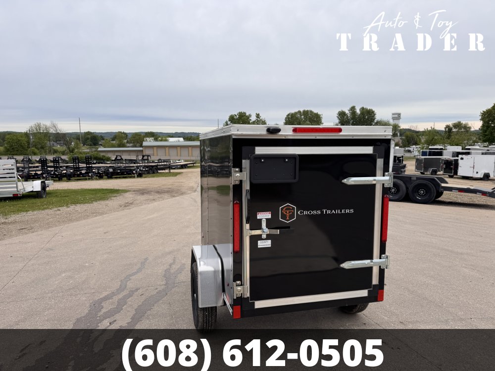 2026 Cross Trailers 4X6 Beta Cargo / Enclosed Trailer- HAIL
