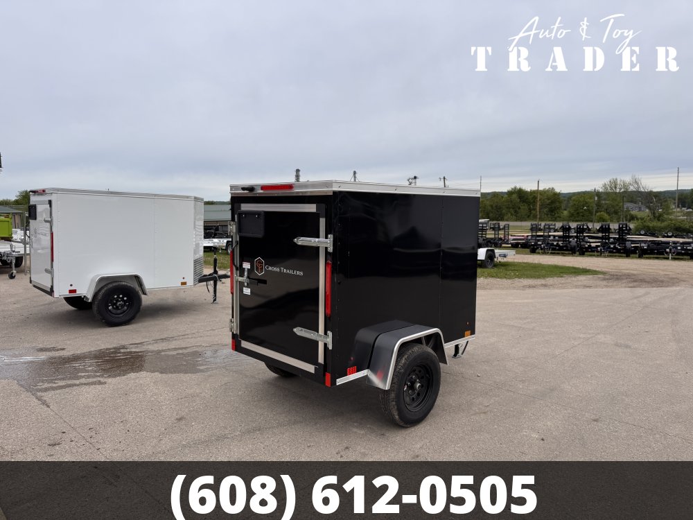 2026 Cross Trailers 4X6 Beta Cargo / Enclosed Trailer- HAIL