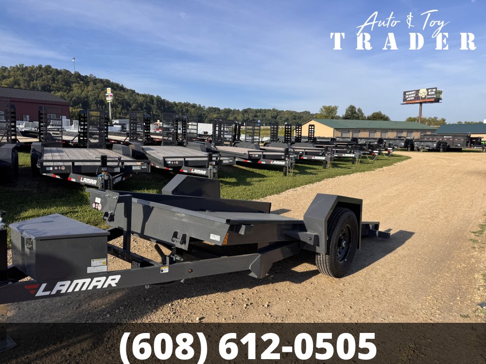 2027 Lamar 79X12 Scissor Hauler Tilt Equipment Trailer