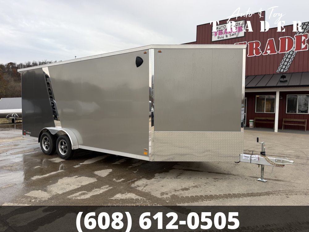 2027 Legend 7.5X23 Aluminum Explorer Snowmobile Trailer
