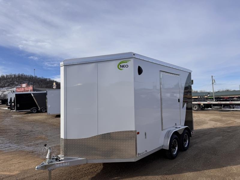 2025 NEO Trailers 7.5X12 Aluminum NAMR Cargo / Enclosed Trailer