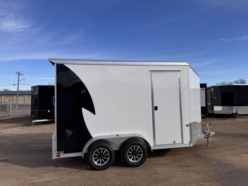 2025 NEO Trailers 7.5X12 Aluminum NAMR Cargo / Enclosed Trailer