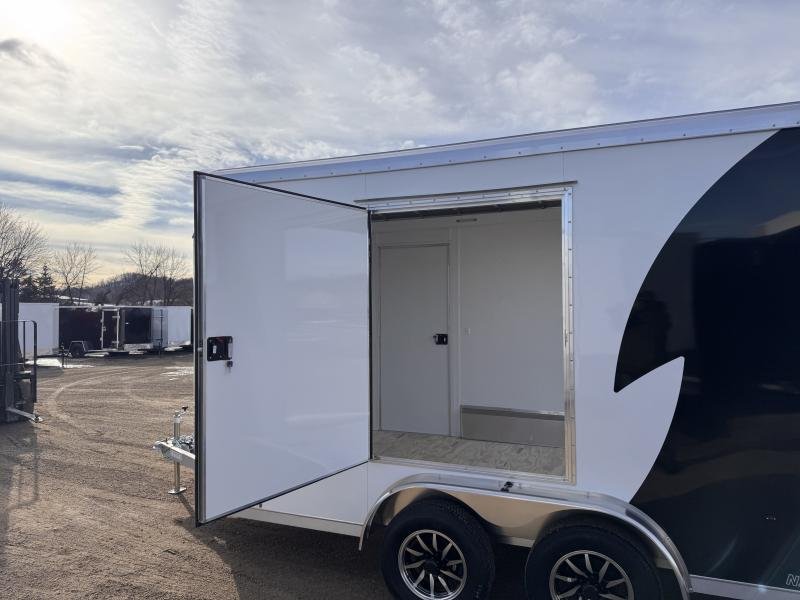 2025 NEO Trailers 7.5X12 Aluminum NAMR Cargo / Enclosed Trailer