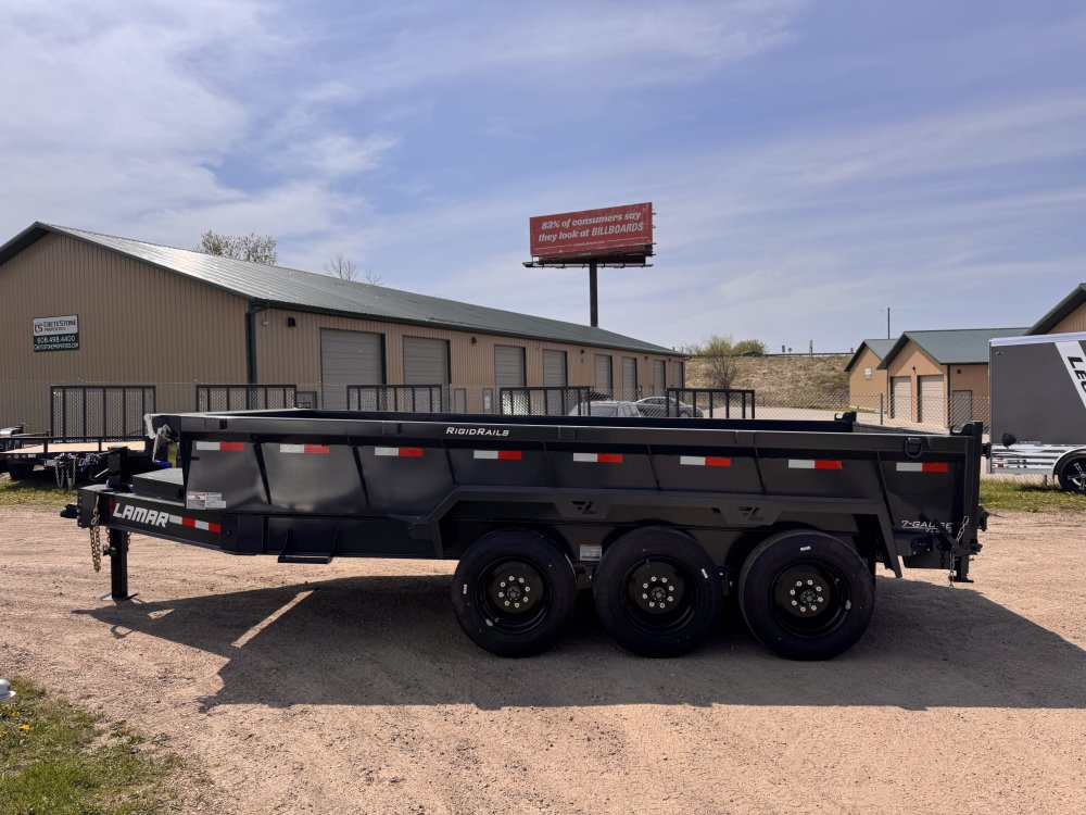 2025 Lamar Trailers 83X16 Dump Trailer