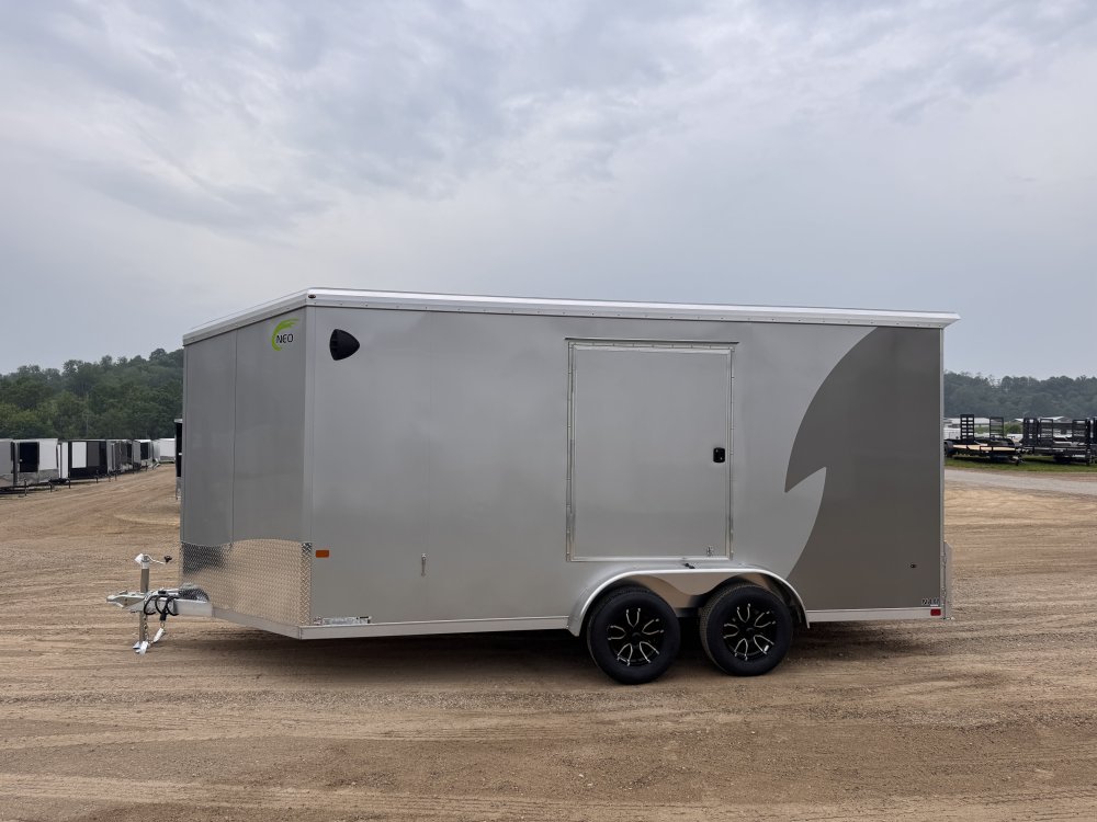 2026 NEO Trailers 7.5X16 Aluminum NAMR Cargo / Enclosed Trailer