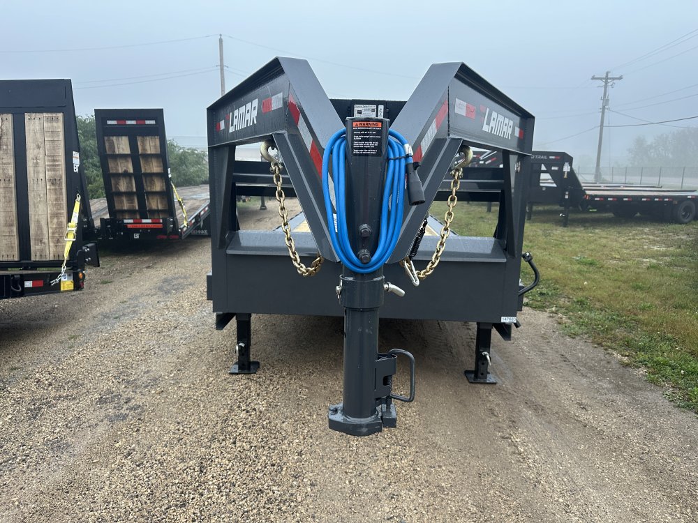 2026 Lamar Trailers 102X40 Gooseneck Car Hauler Trailer
