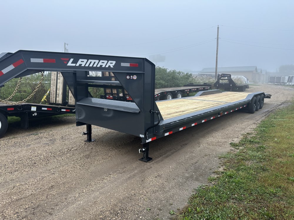 2026 Lamar Trailers 102X40 Gooseneck Car Hauler Trailer