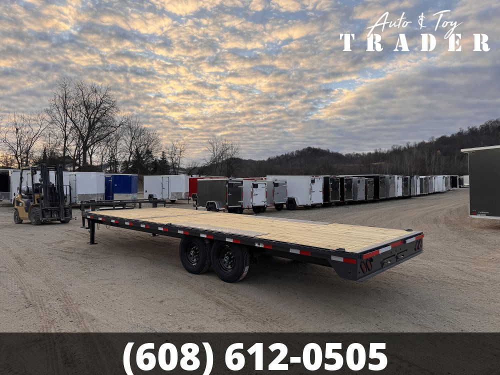 2026 Lamar Trailers 102X24 Deckover Trailer