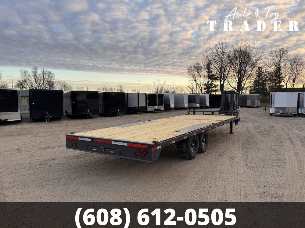 2026 Lamar Trailers 102X24 Deckover Trailer