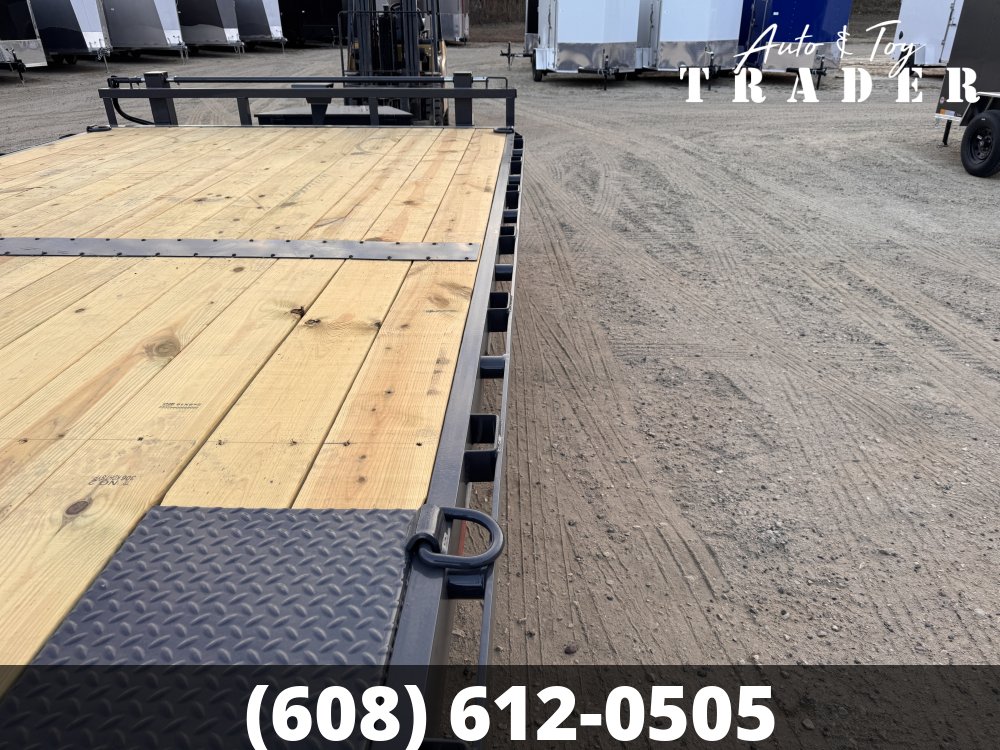 2026 Lamar Trailers 102X24 Deckover Trailer