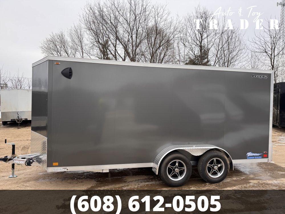 2026 Legend Trailers 7X16 Aluminum Thunder Cargo / Enclosed Trailer