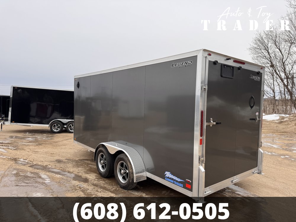 2026 Legend Trailers 7X16 Aluminum Thunder Cargo / Enclosed Trailer