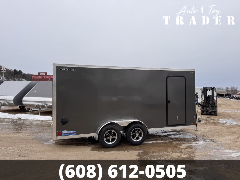 2026 Legend Trailers 7X16 Aluminum Thunder Cargo / Enclosed Trailer