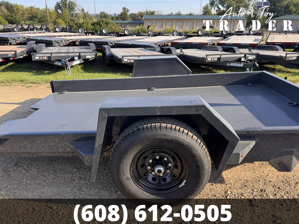 2027 Lamar 79X12 Scissor Hauler Tilt Equipment Trailer