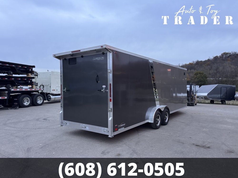 2027 Legend 7.5X29 Aluminum Explorer Snowmobile Trailer