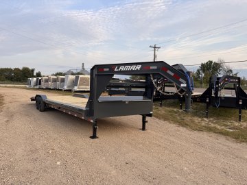 2026 Lamar Trailers 102X32 Gooseneck Car Hauler Trailer