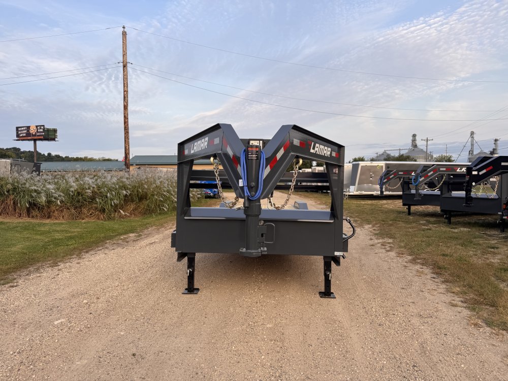 2026 Lamar Trailers 102X32 Gooseneck Car Hauler Trailer