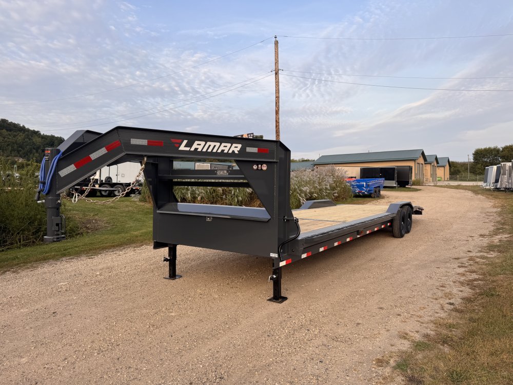 2026 Lamar Trailers 102X32 Gooseneck Car Hauler Trailer