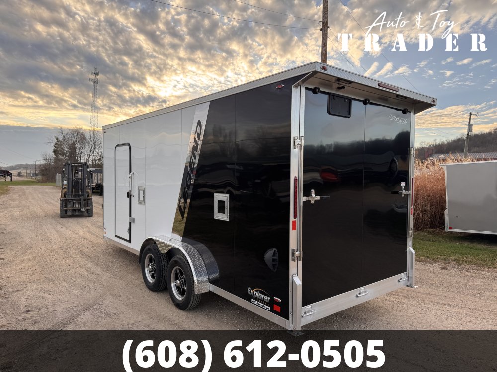 2026 Legend 7.5X23 Aluminum Explorer Snowmobile Trailer
