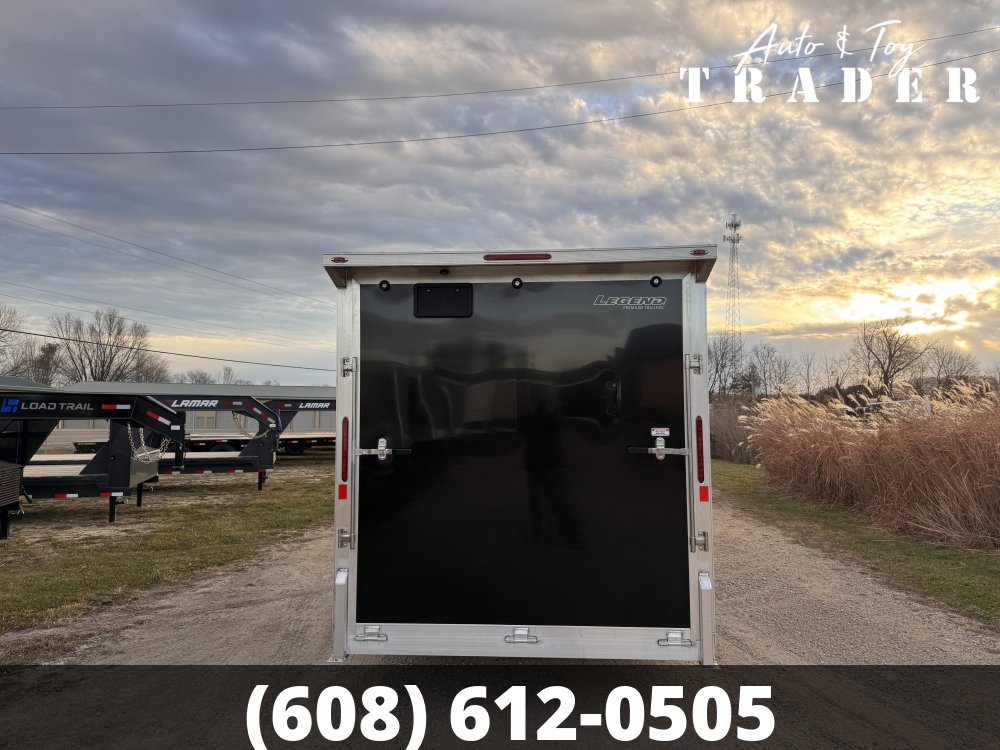 2026 Legend 7.5X23 Aluminum Explorer Snowmobile Trailer