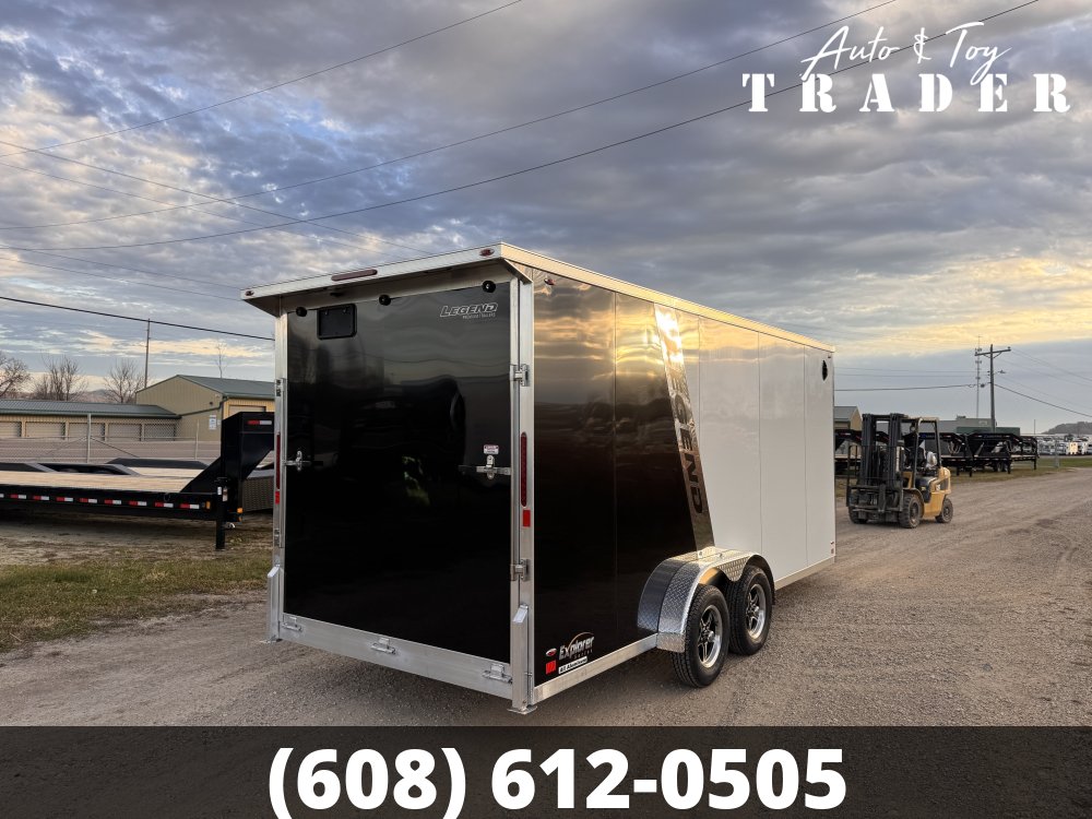 2026 Legend 7.5X23 Aluminum Explorer Snowmobile Trailer