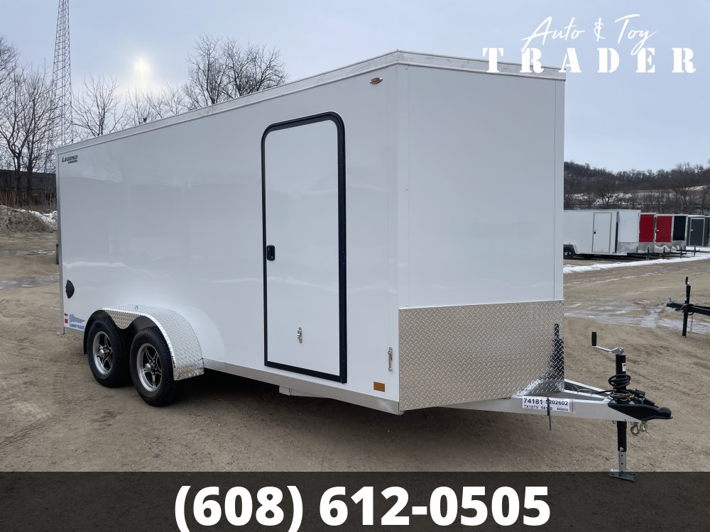2026 Legend Trailers 7X16 Aluminum Thunder Cargo / Enclosed Trailer