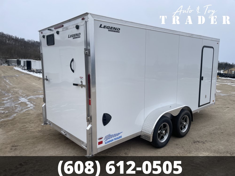 2026 Legend Trailers 7X16 Aluminum Thunder Cargo / Enclosed Trailer