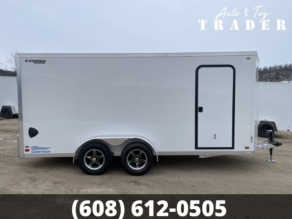2026 Legend Trailers 7X16 Aluminum Thunder Cargo / Enclosed Trailer