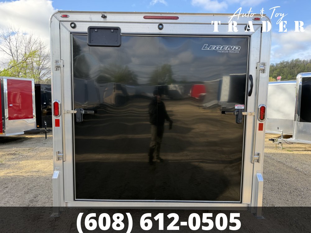 2026 Legend Trailers 8X12 Aluminum DVN Cargo / Enclosed Trailer