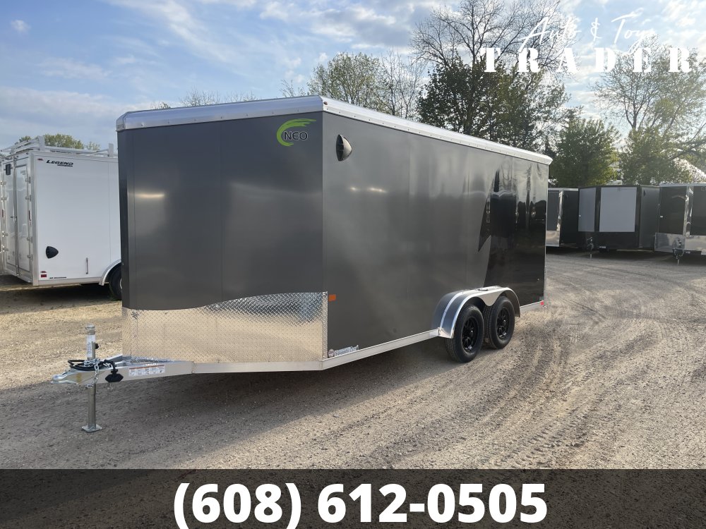 2026 NEO Trailers 7.5X16 Aluminum NAMR Cargo / Enclosed Trailer