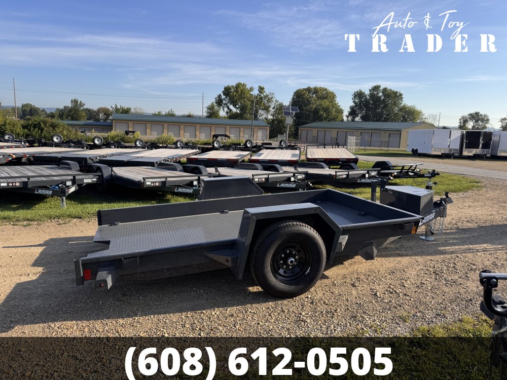2027 Lamar 79X12 Scissor Hauler Tilt Equipment Trailer