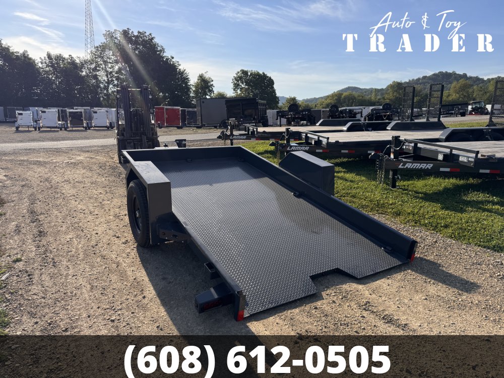 2027 Lamar 79X12 Scissor Hauler Tilt Equipment Trailer