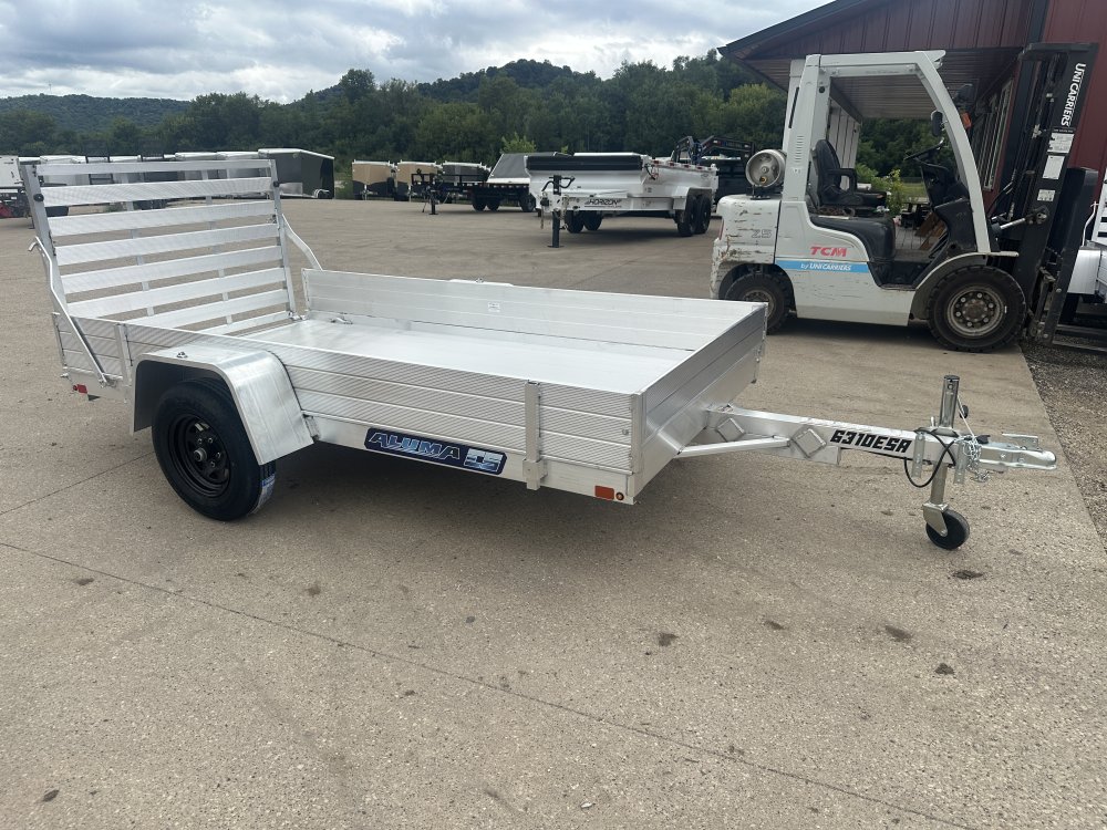 2026 Aluma 6310 ESA Aluminum Utility Trailer