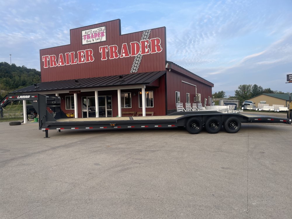 2026 Lamar Trailers 102X36 Gooseneck Car Hauler Trailer