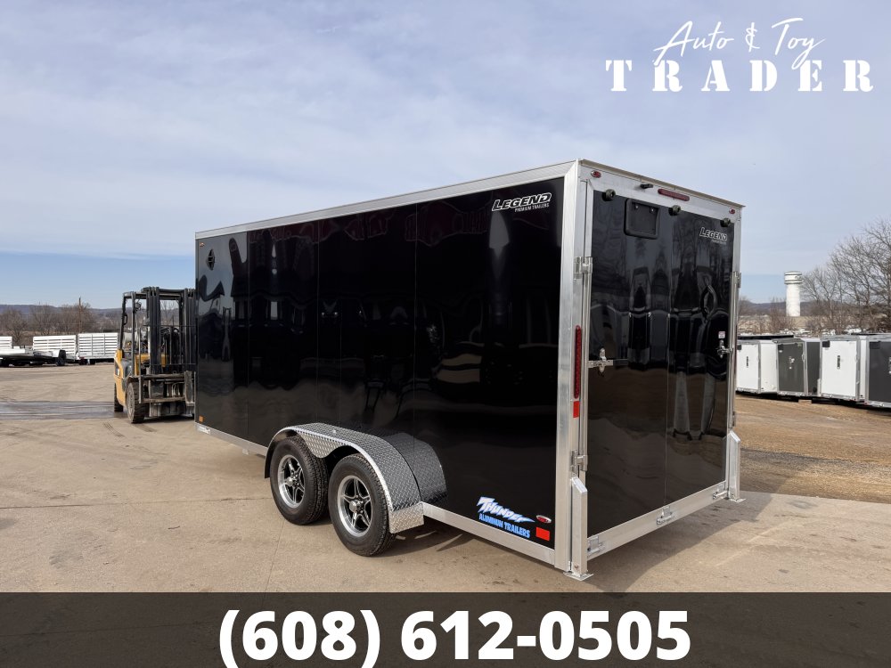 2026 Legend Trailers 7X16 Aluminum Thunder Cargo / Enclosed Trailer