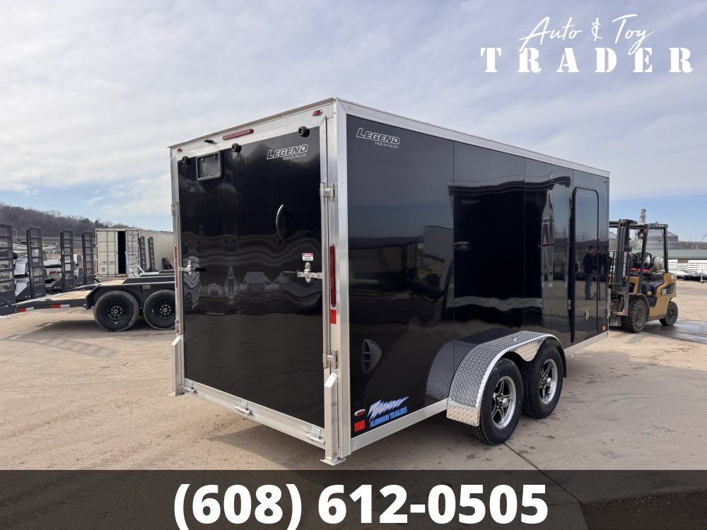 2026 Legend Trailers 7X16 Aluminum Thunder Cargo / Enclosed Trailer